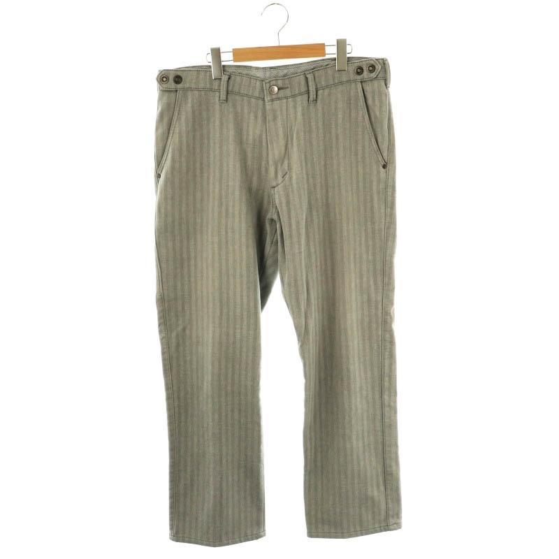 EDWIN（エドウィン） ストレートパンツ スラックス ストライプ XL