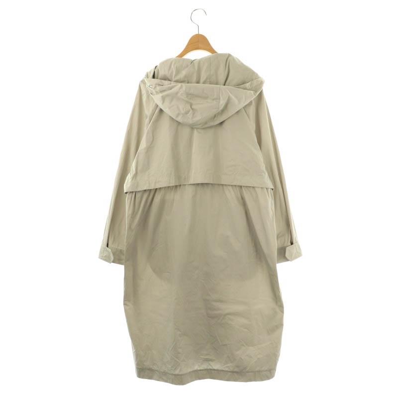 【中古】アイシービー iCB 23SS メモリーツイル フーデットコート スプリングコート アウター 4 グレー ICB（アイシービー） iCB 23SS メモリーツイル フーデットコート