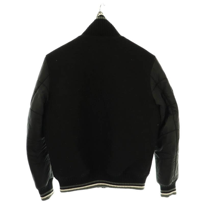 ショット SCHOTT スタジャン 中綿 ウール M 黒 /MI □OS □GY09