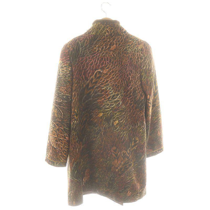 レディース LEONARD☆カシミヤ ダッフルコート☆レオナール☆ブルー