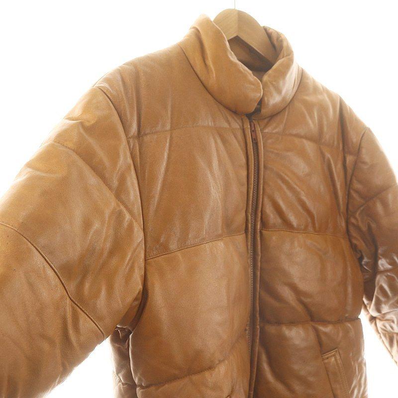 ノーコンセプトブランド Non Concept Brand ラムレザー 中綿ジャケット