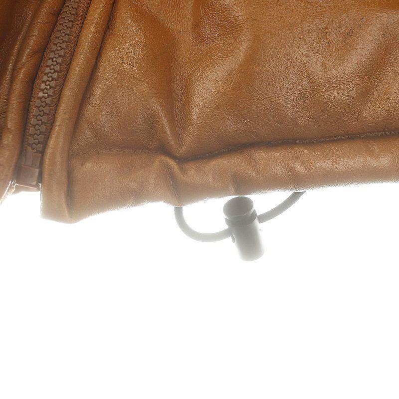 ノーコンセプトブランド Non Concept Brand ラムレザー 中綿ジャケット