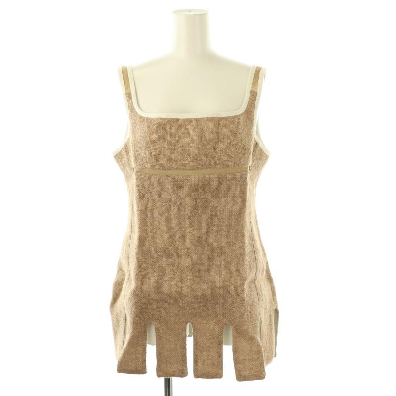 フミカ ウチダ FUMIKA_UCHIDA Jute Sleeveless Mini Dress
