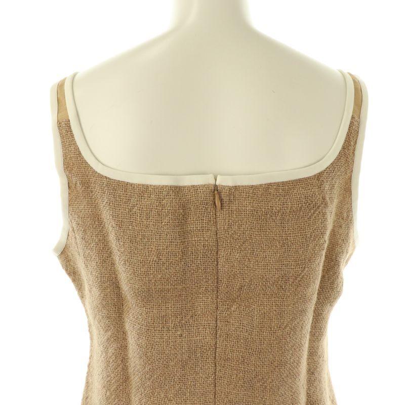 フミカ ウチダ FUMIKA_UCHIDA Jute Sleeveless Mini Dress