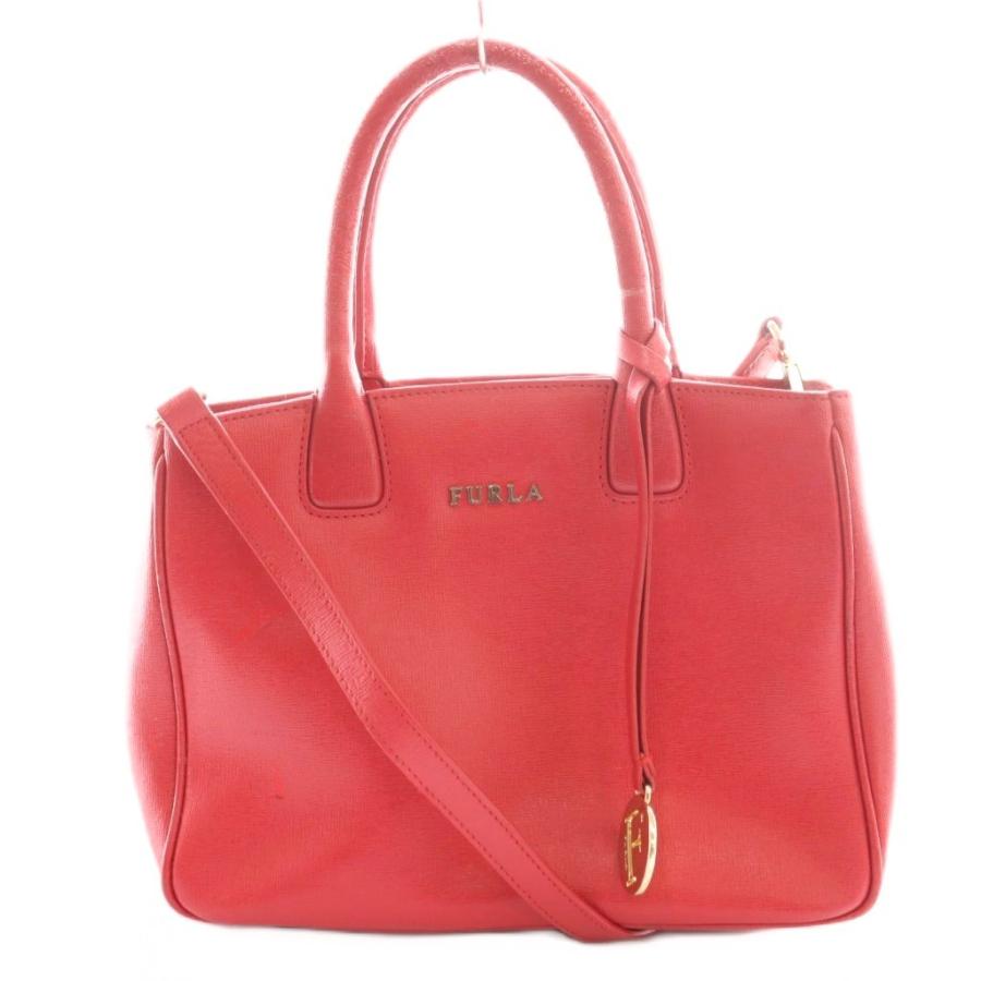 FURLA（フルラ） カミラ Camilla 2wayバッグ ハンド ショルダー 赤 