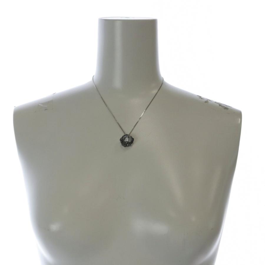 スワロフスキー SWAROVSKI ネックレス ペンダント シルバー色 /YO20