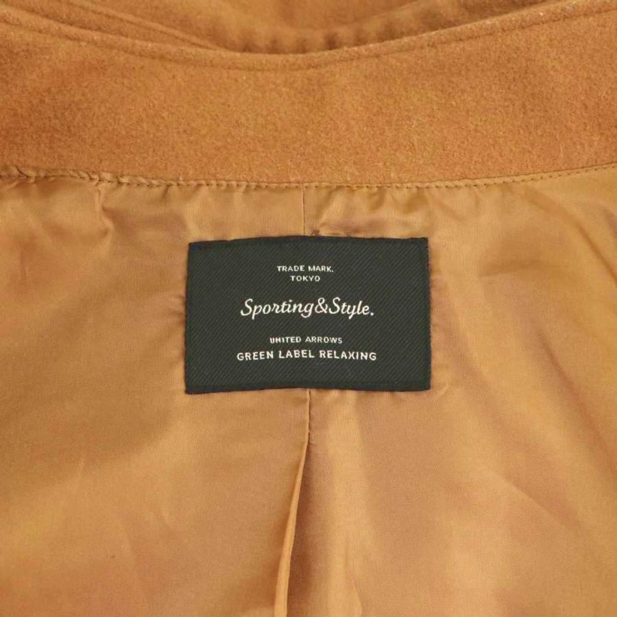 グリーンレーベルリラクシング Sporting&Style フード付きコート