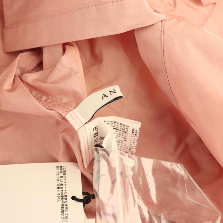 アナイ ANAYI ブラウス シャツ フリル 長袖 38 ピンク /DF □OS