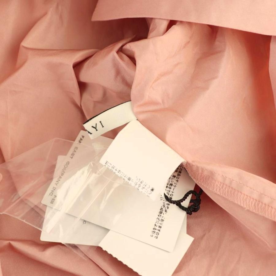 アナイ ANAYI ブラウス シャツ フリル 長袖 38 ピンク /DF □OS