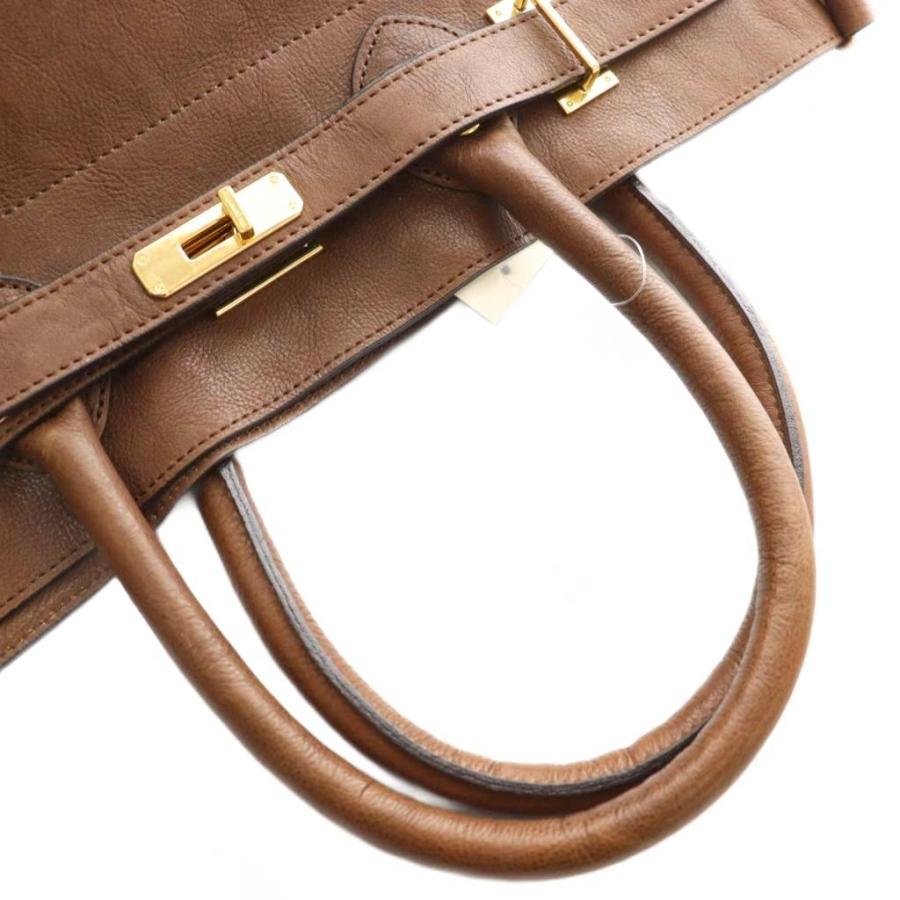 【中古】シータパランティカ sita parantica レザートートバッグ L 茶 ブラウン /SS ■OS レディース sita parantica（シータパランティカ） レザートートバッグ L 茶