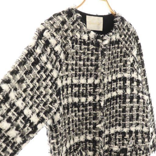 グレースクラス GRACE Class 22AW フェザーヤーンツイードコート 36