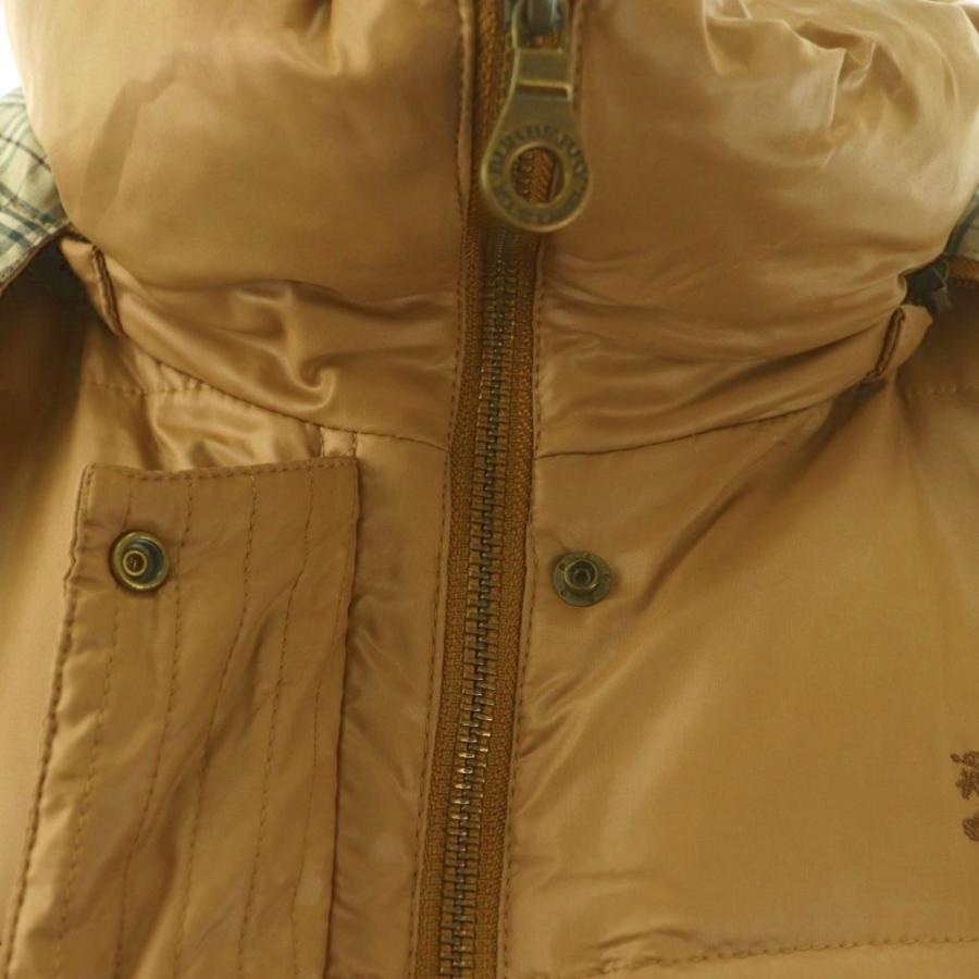 専用⭐︎BURBERRYBLUE LABELジャケット38ベージュダウンジャケット BURBERRY BLUE LABEL（バーバリーブルーレーベル） ファー付きダウン