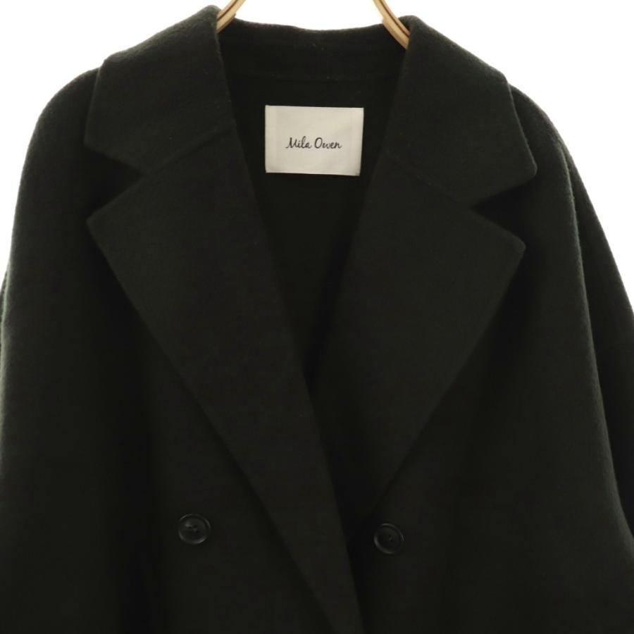 ミラオーウェン Mila Owen 24AW ワイドシルエットダブルブレストコート