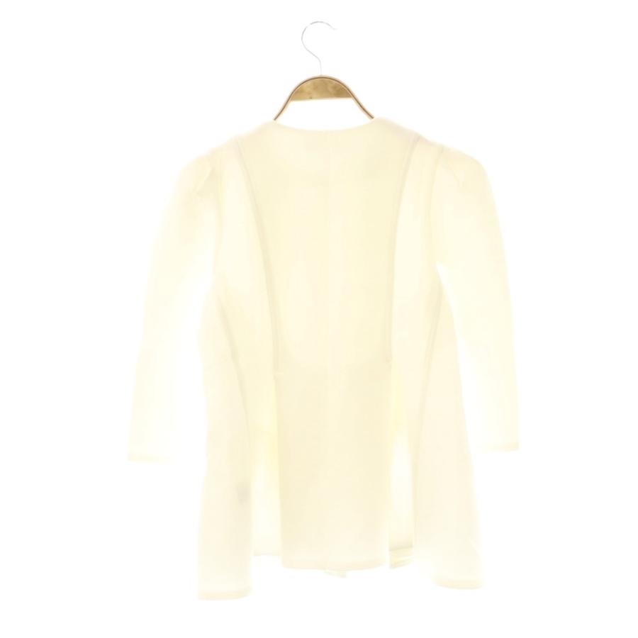 ローブブラン L'AUBE BLANC 25SS Double Knit Peplum Jacket