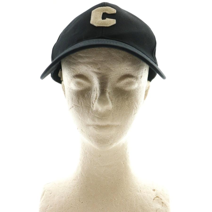CELINE 　イニシャル ベースボールキャップ / ブラック　Sサイズ イニシャル ベースボールキャップ / コットン - ブラック | CELINE