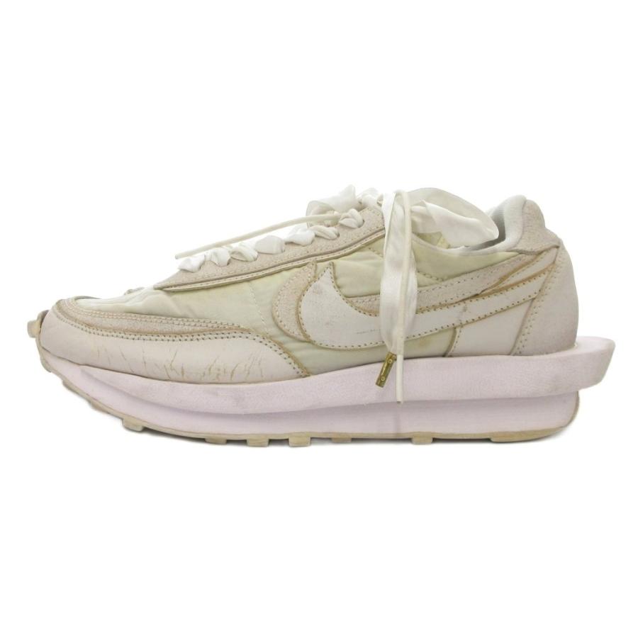 NIKE（ナイキ） NIKE sacai LDV Waffle Triple White スニーカー 