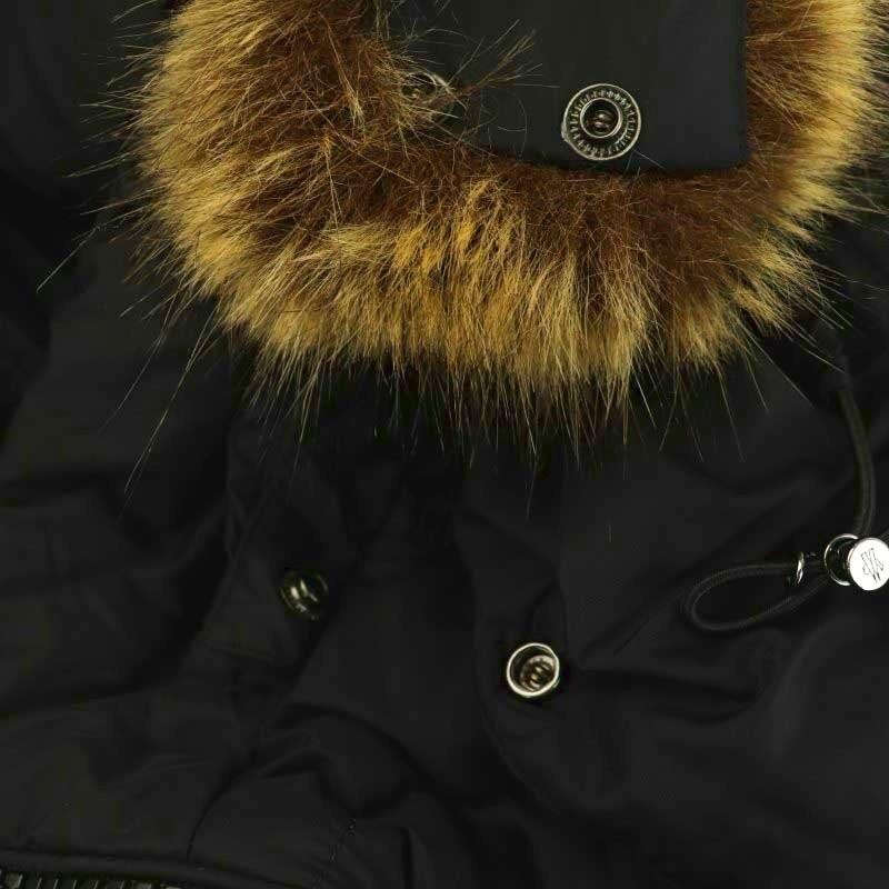 MONCLER（モンクレール） MONCLER MAYAF ファー付き ダウン ジャケット 