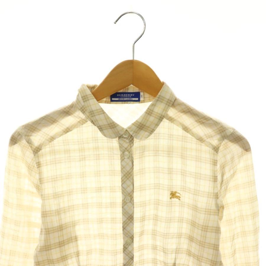 BURBERRY BLUE LABEL（バーバリーブルーレーベル） チェック長袖シャツ