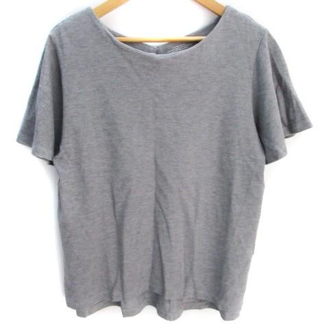 中古 ナノユニバース アンチソーキッド Anti Soaked カットソー Tシャツ 五分袖 フレアスリーブ ラウンドネック 無地 F グレー レディース ベクトル 古着 171 ブランド古着販売のベクトル 通販 Yahoo ショッピング