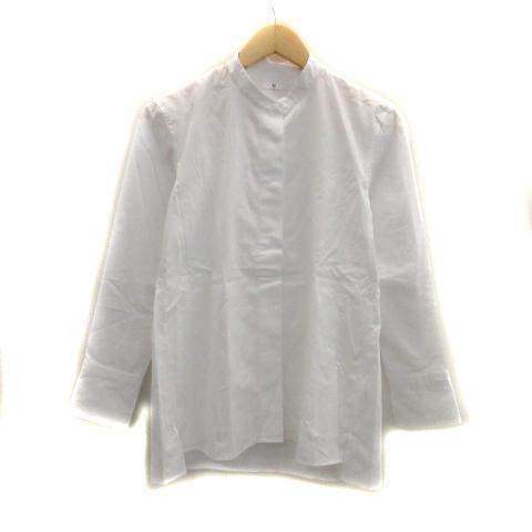 中古 ユニクロ Uniqlo ジルサンダー J ブラウス シャツ 長袖 スタンドカラー 無地 S 白 ホワイト Ys11 レディース ベクトル 古着 171 ブランド古着販売のベクトル 通販 Yahoo ショッピング
