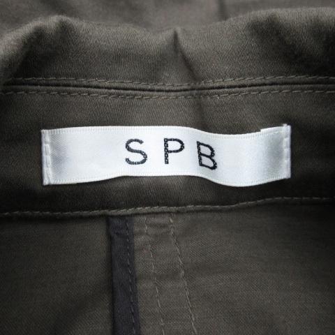 エスピービー SPB テーラードジャケット ミドル丈 シングルボタン M 