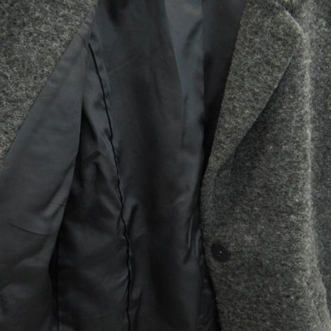 中古 マウジー Moussy チェスターコート ミドル丈 無地 ウール 1 チャコールグレー Sy7 レディース ベクトル 古着 171 ブランド古着販売のベクトル 通販 Yahoo ショッピング