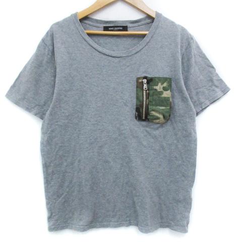 中古 ナノユニバース Nano Universe Tシャツ カットソー 半袖 ラウンドネック 迷彩柄 カモフラ柄 S グレー Ff45 メンズ ベクトル 古着 171 ブランド古着販売のベクトル 通販 Yahoo ショッピング