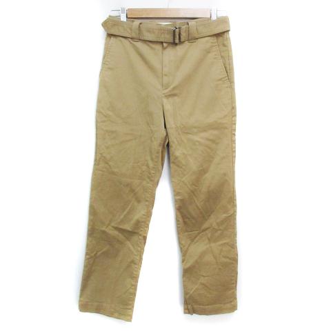 グローバルワーク Global Work チノパンツ テーパードパンツ アンクル丈 ベルト付き S ベージュ Ff8 メンズ 171 ブランド古着販売のベクトル 通販 Yahoo ショッピング