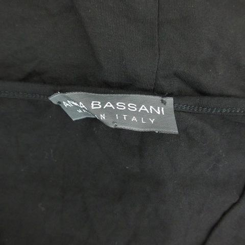 アンナバッサーニ ANNA BASSANI ブラウス カットソー 半袖 Vネック