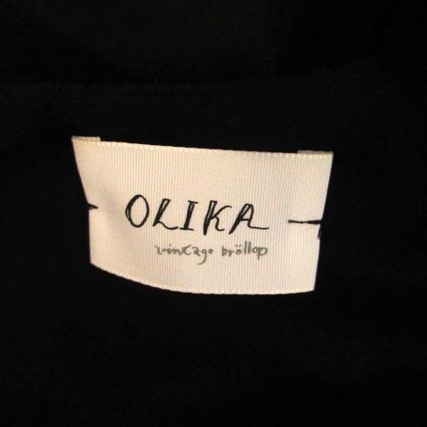 オリカ Olika ワンピース ラウンドネック 長袖 ひざ丈 切替 ウール F 黒 ブラック Ho24 レディース 171 ブランド古着販売のベクトル 通販 Yahoo ショッピング