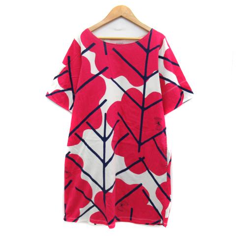 中古 グラニフ Graniph ワンピース ミニ丈 五分袖 ラウンドネック 総柄 F マルチカラー マゼンタ Yk44 レディース ベクトル 古着 171 ブランド古着販売のベクトル 通販 Yahoo ショッピング