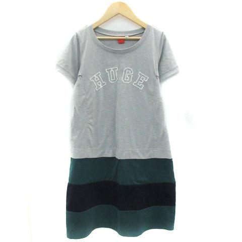 中古 オリーブデオリーブ Olive Des Olive マタニティウェア ワンピース ロング丈 半袖 クルーネック 刺繍 切替 L グレー Ym14 レディース ベクトル 古着 171 ブランド古着販売のベクトル 通販 Yahoo ショッピング