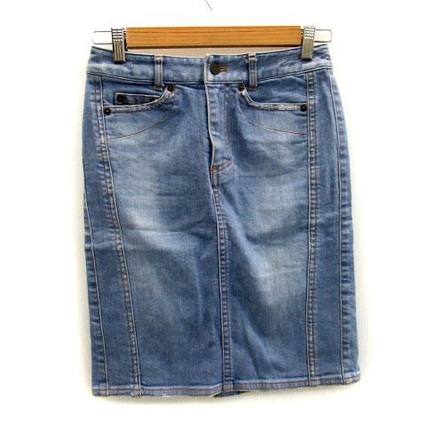 エムケー ミッシェルクラン MK KLEIN+ デニムスカート タイトスカート