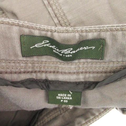 エディーバウアー EDDIE BAUER クロップドパンツ ストレート 七分丈 P00 グレー /HO34 レディース｜vectorpremium｜05