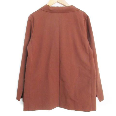 オリーブ デ OLIVE des テーラードジャケット ミドル丈 ダブルボタン F