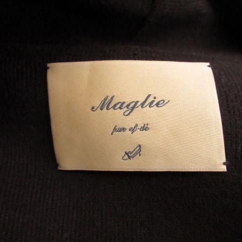 マーリエパーエフデ Maglie par ef-de 20AW ビッグカラーニット