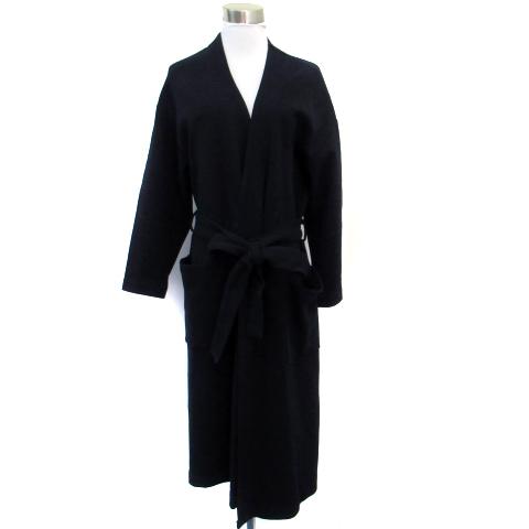 Florent フローレント スタンドカラー ロングコート ネイビー