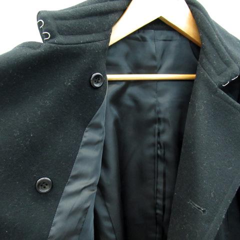 ato アトウ　ブラック　ピーコート　Pコート　ショート丈短丈 セール】OVERSIZED PEA COAT（ピーコート）｜ato（アトウ）の