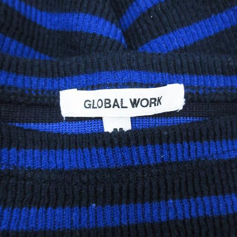 グローバルワーク GLOBAL WORK ニット セーター 長袖 ラウンドネック