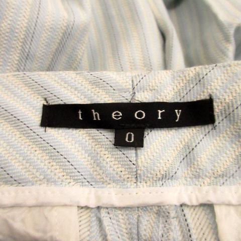 theory（セオリー） スラックスパンツ ストレートパンツ ロング丈