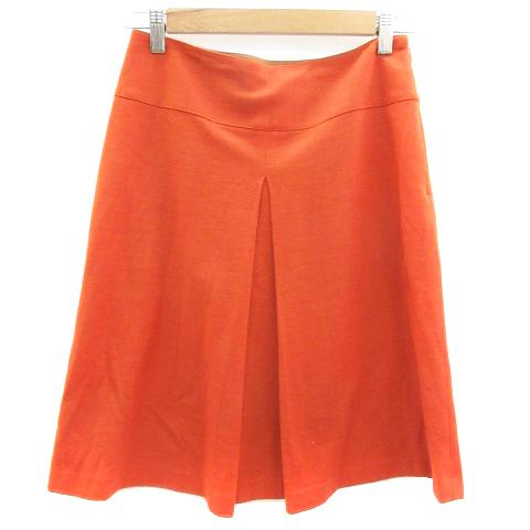 バーニーズニューヨーク BARNEYS NEW YORK フレアスカート ミモレ丈  