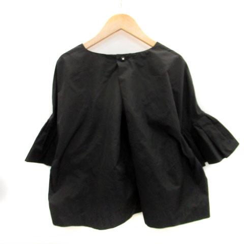 ティアラ Tiara ブラウス カットソー 七分袖 Vネック 無地