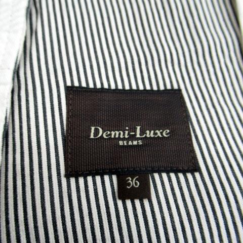 デミルクス ビームス Demi-Luxe BEAMS テーラードジャケット ミドル丈 