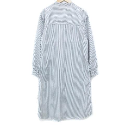 グローバルワーク シャツワンピース ロング丈 マキシ丈 長袖 バンド 