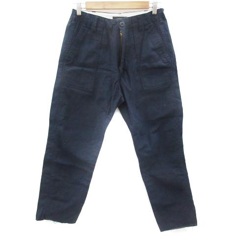 CORONA ベイカーパンツ新品未使用ネイビーポプリン生地sizeＭ CORONA ベイカーパンツ新品未使用ネイビーポプリン生地sizeM