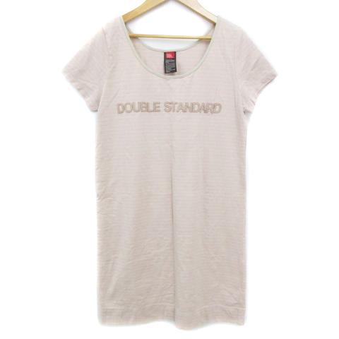 ダブルスタンダードクロージング ダブスタ ワンピース ミニ丈 半袖 U  