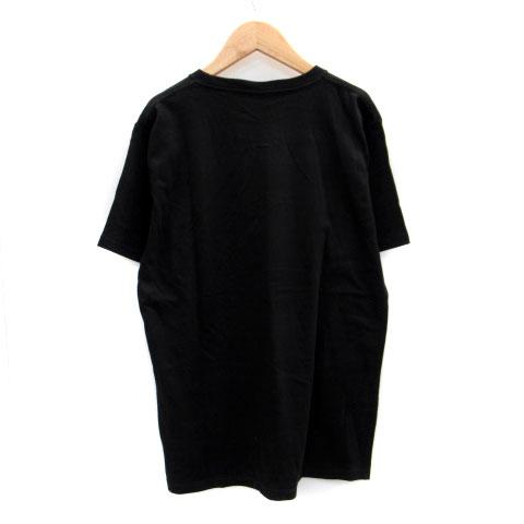 アウトドアプロダクツ OUTDOOR PRODUCTS Tシャツ カットソー 半袖 ラウンドネック ロゴプリント M ブラック 黒 /MS27 メンズ｜vectorpremium｜02