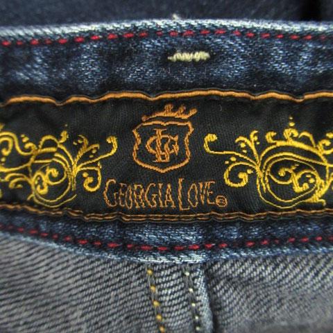 ジョージアラブ GEORGIA LOVE デニムパンツ ジーンズ フレアパンツ 