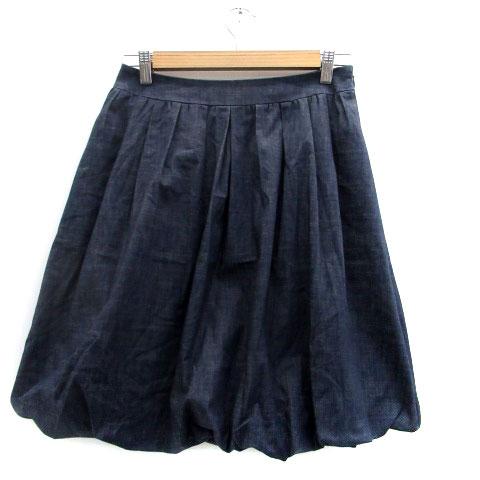 トゥービーシック TO BE CHIC バルーンスカート フレアスカート ひざ丈  