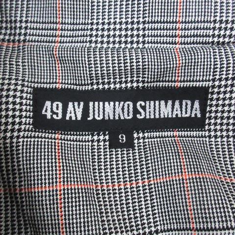 49AVジュンコシマダショートコート TIME SALE】ショート丈ステンカラーコート 49AV JUNKO SHIMADA｜クロス